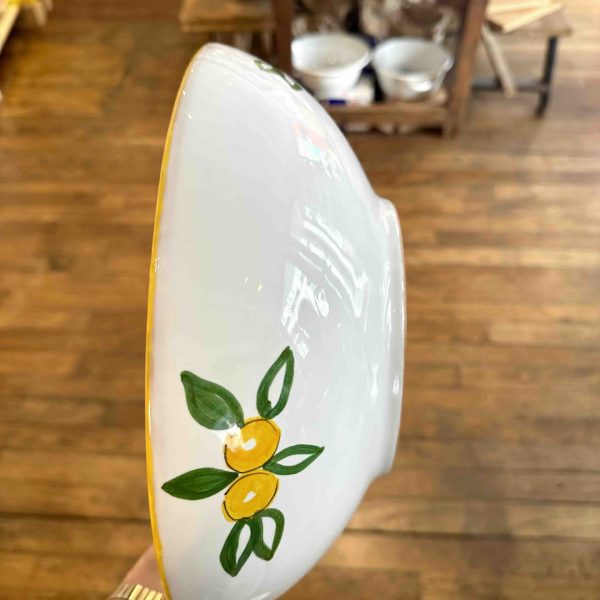 Saladier artisanal italien Molleni collection Limone