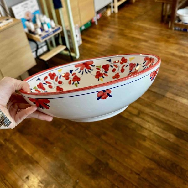 Saladier artisanal italien Molleni collection Sorrento