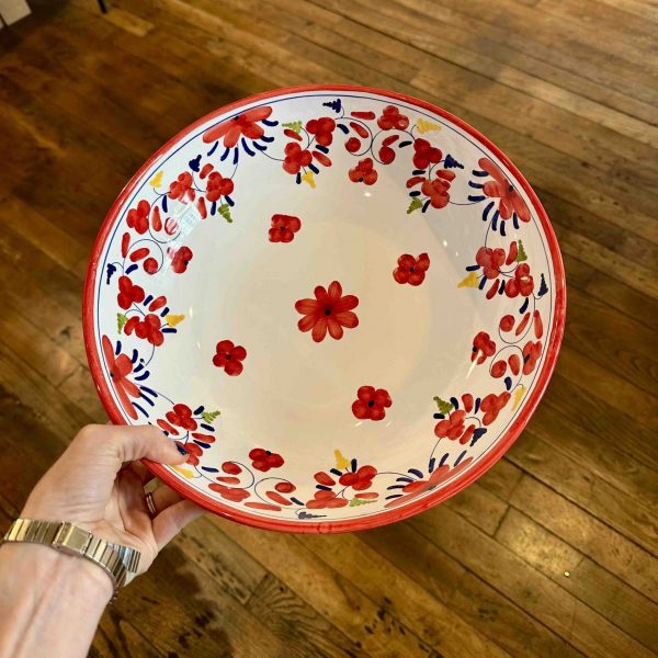 Saladier artisanal italien Molleni collection Sorrento