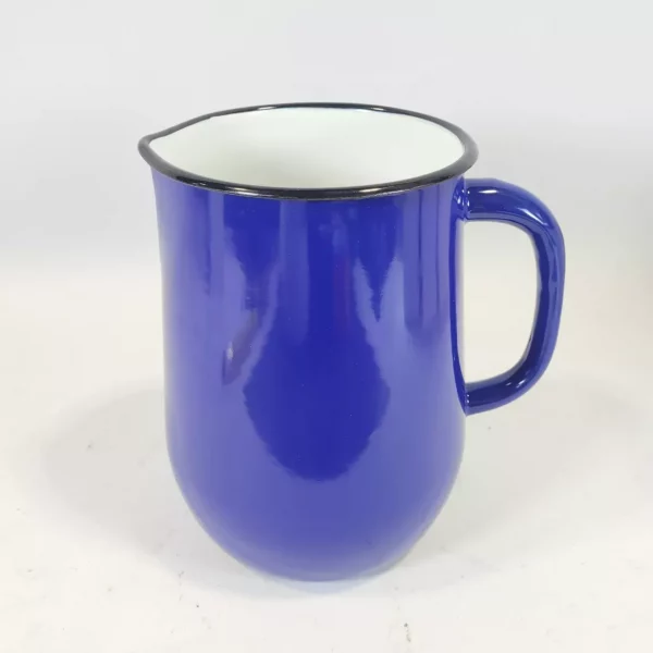carafe en émail 2,5L bleu marine par Moogoo
