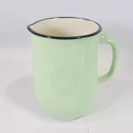 carafe en émail 2,5L turquoise vert clair par Moogoo