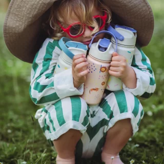 gourde en inox isotherme pour enfant par The Cotton Cloud