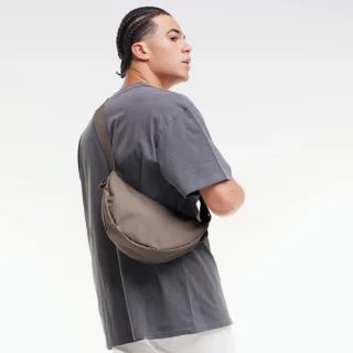 Banane imperméable recyclée marron taupe Got Bag