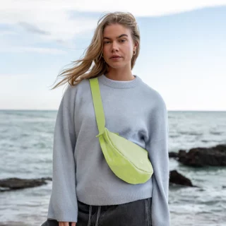 Banane imperméable recyclée Vert Fluo Got Bag