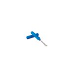 cure oreille, escurette en alternative au coton-tige jetable - bleu