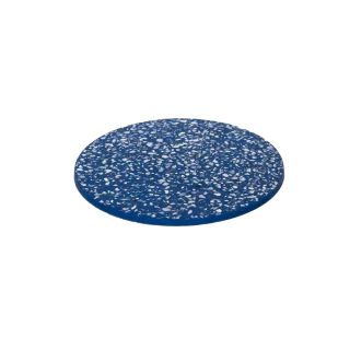dessous de plat huitres et pigment bleu malakio