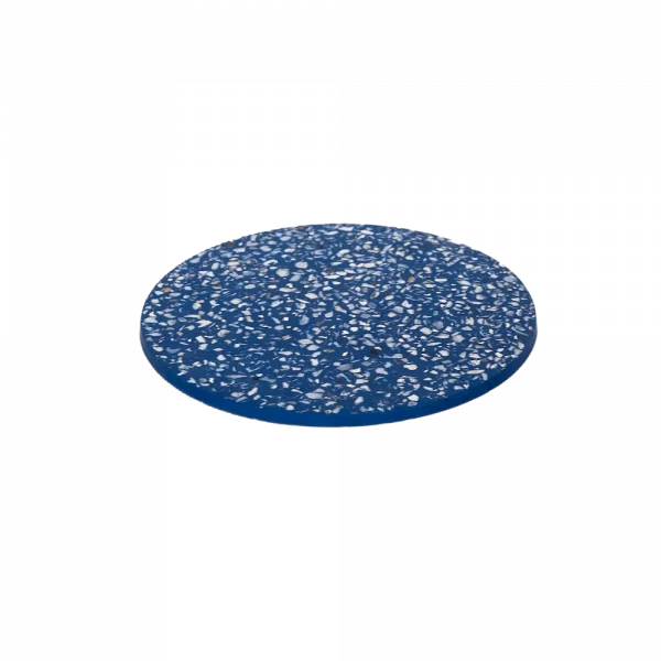 dessous de plat huitres et pigment bleu malakio