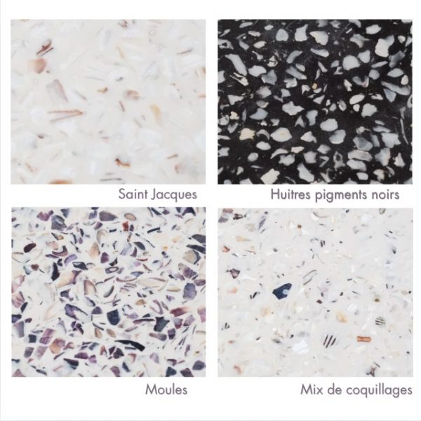 Finition coquillages Malakio
