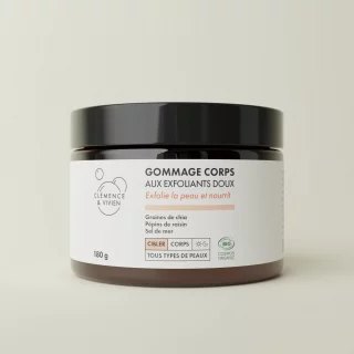 gommage corps bio par Clémence & Vivien