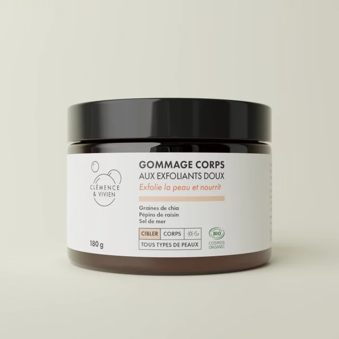 gommage corps bio par Clémence & Vivien