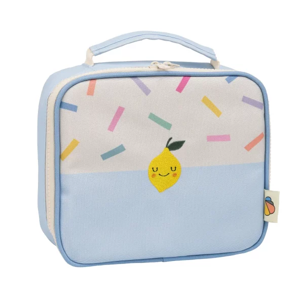 sac à lunch gouter pour enfant - motif confettis par the cotton cloud