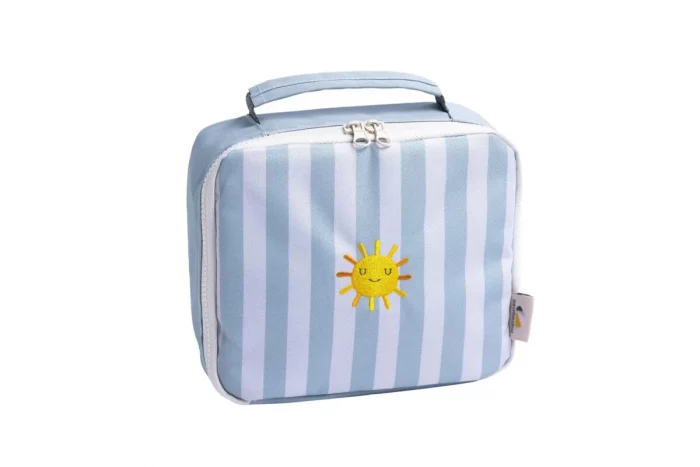 sac à lunch gouter pour enfant - motif soleil par the cotton cloud