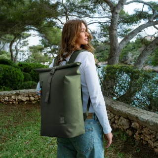 Sac à dos recyclé Rolltop 26L Vert algue Got Bag