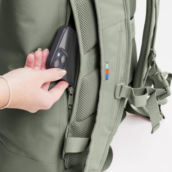 Sac à dos recyclé Rolltop 26L Vert sauge Got Bag