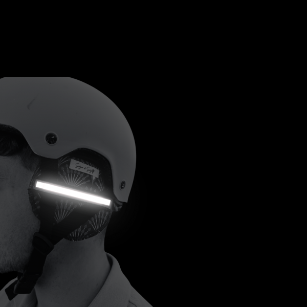 cache oreilles casque vélo Suzon & Suzette réfléchissant
