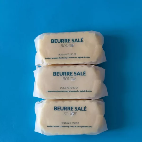 Bougie décorative motte de beurre par The Dopamine Lab