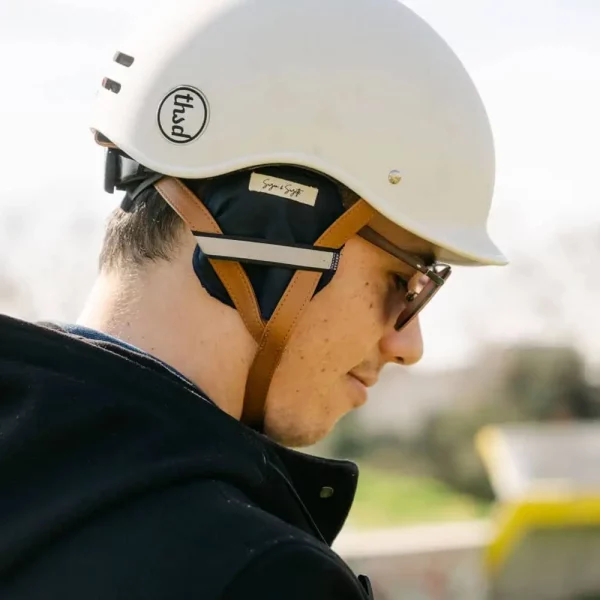 cache oreilles casque vélo Suzon & Suzette Bleu