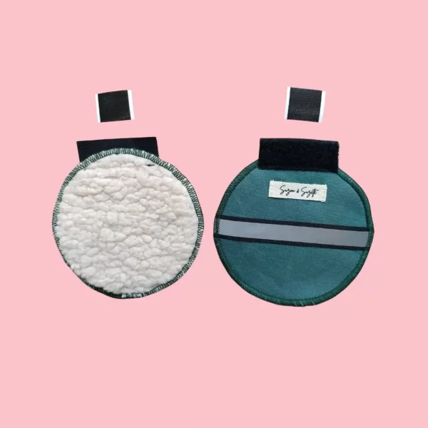 cache oreilles casque vélo Suzon & Suzette vert