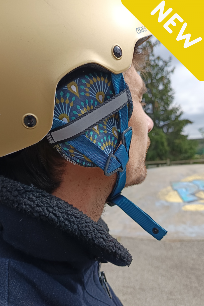 cache oreilles casque vélo Suzon & Suzette Ethnique