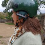 cache oreilles casque vélo Suzon & Suzette vert