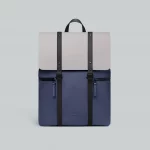 sac à dos Gaston Luga imperméable et recyclé 13pouces bleu marine et taupe