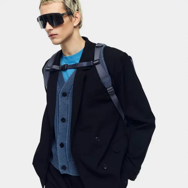 Sac à dos imperméable Gaston Luga 20L bleu marine