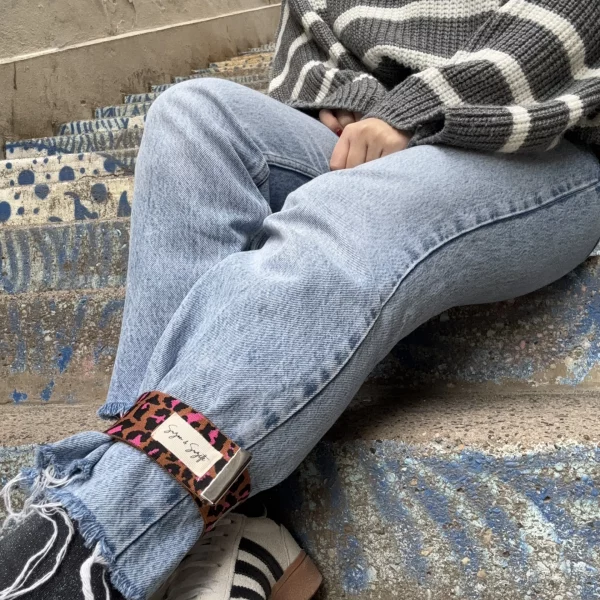 serre pantalon réfléchissant leopard Suzon & Suzette