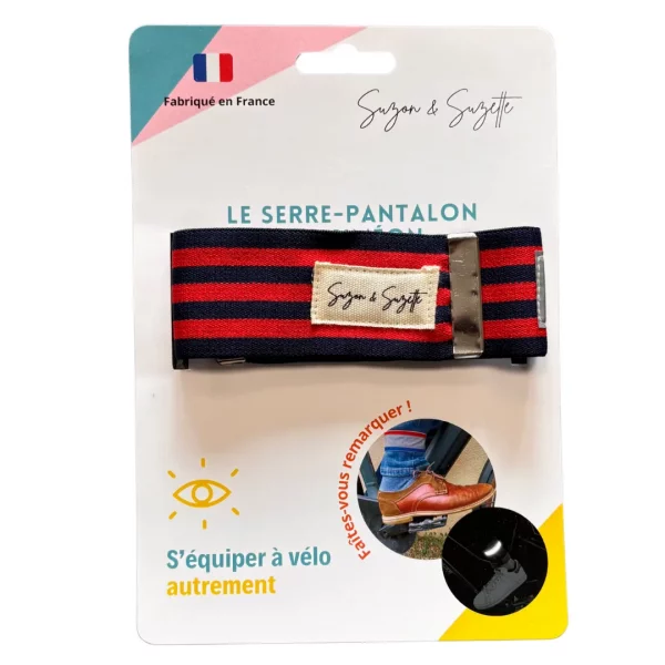 serre pantalon réfléchissant marin Suzon & Suzette