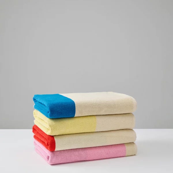 serviettes 70*140 en coton bio par Suite702