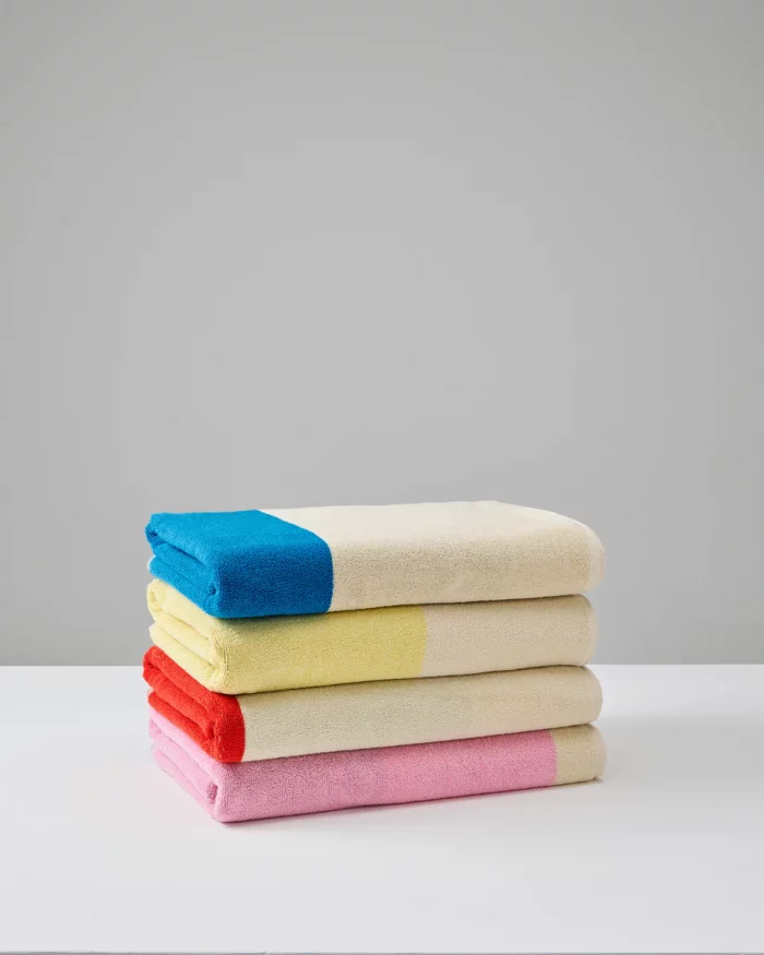 serviettes 70*140 en coton bio par Suite702