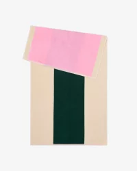 serviette-70*140-cotonbio-suite702-rose-vert