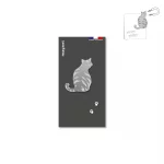 magnet aimanté chat par tout simplement