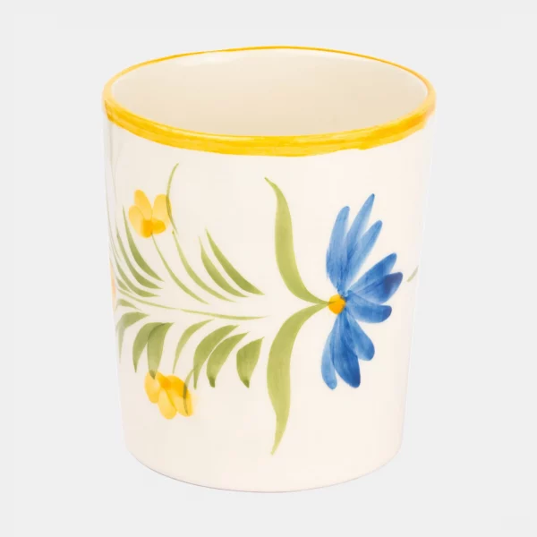 Tasse haute pour latte jaune - denise céramique