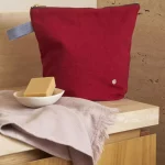 Trousse de toilette haute couleur rouge la cerise sur le gateau