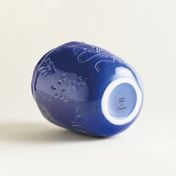 vase en céramique taille M bleu Klein OnoMao