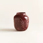 vase en céramique taille S bordeaux OnoMao