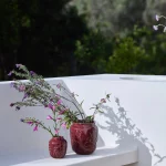 vases figue/bordeaux en céramique par OnoMao