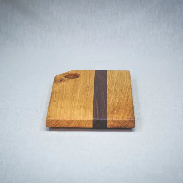 petite planche à découper chêne noyer par Planch Bretagne