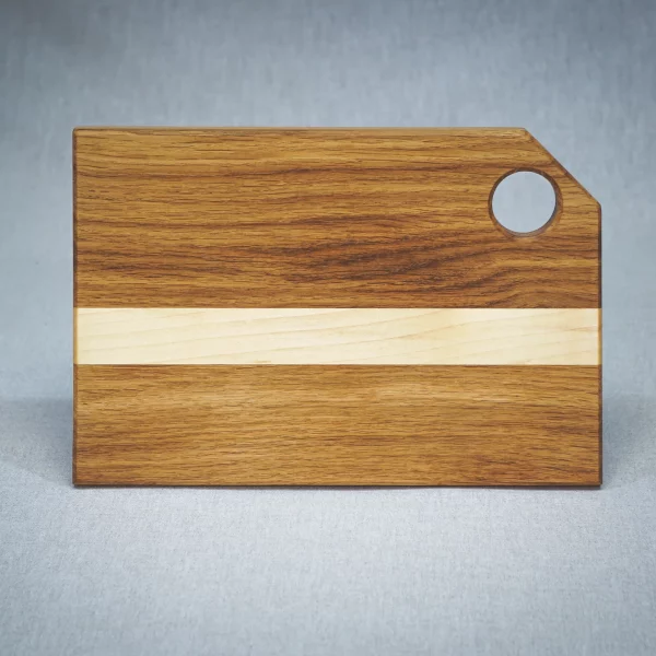 petite planche à découper chêne érable par Planch Bretagne