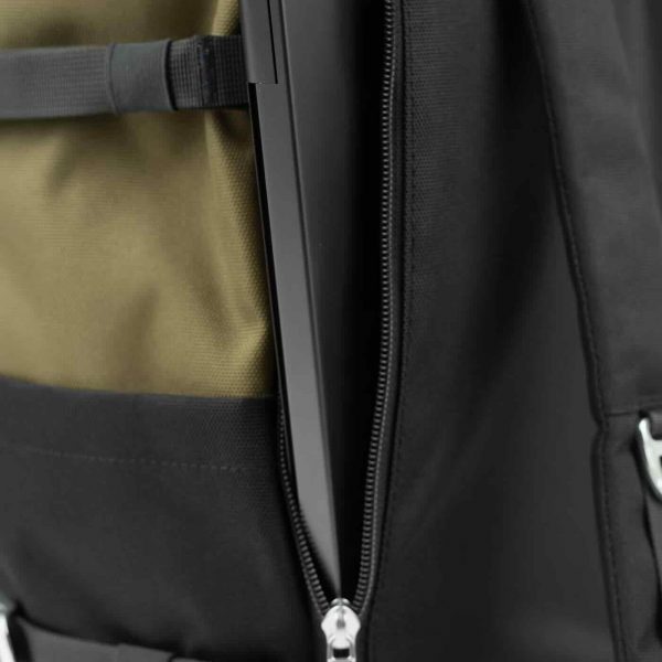 sac à dos sandqvist icon L noir et olive