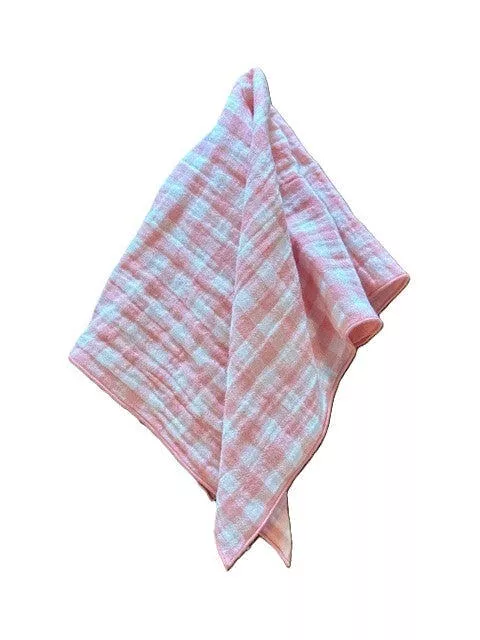 serviettes-de-table-coton-vichy-rose-charmy.jpg Serviettes de table en coton vichy rose par Charmy