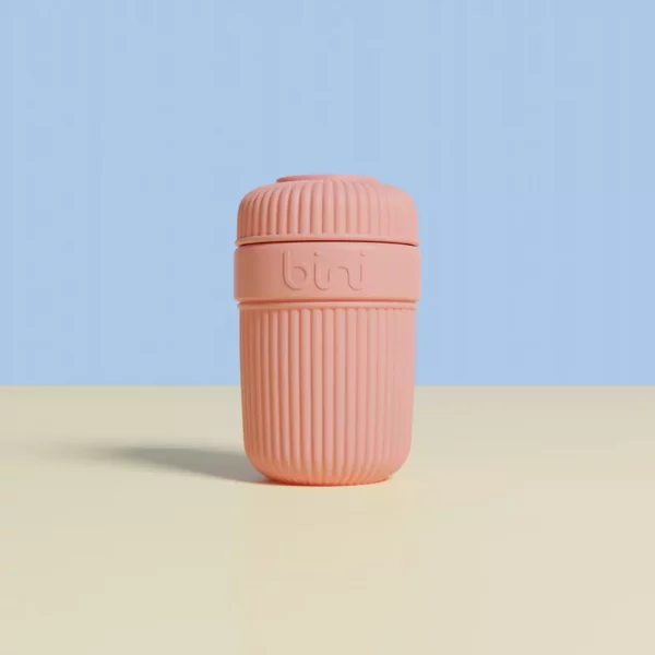 bini mug réutilisable rose