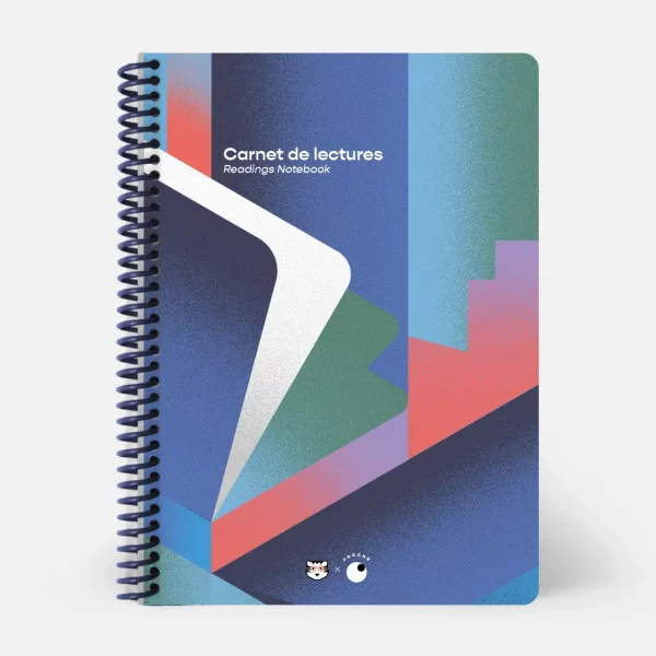carnet de lectures papier tigre