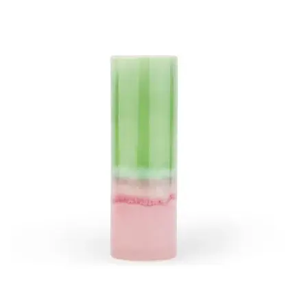 Vase cylindrique taille M vert et rose - SGW Lab