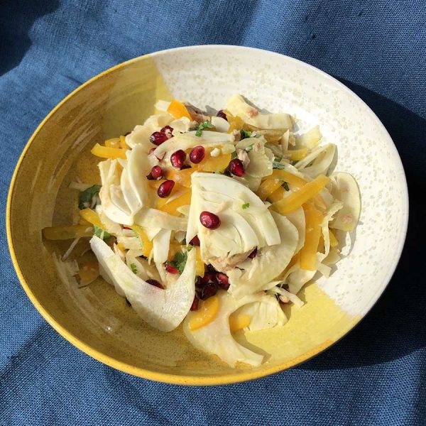 Bowl en céramique jaune par Graphiste en Terre