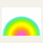 carte postale arc en ciel Herr & Frau Rio