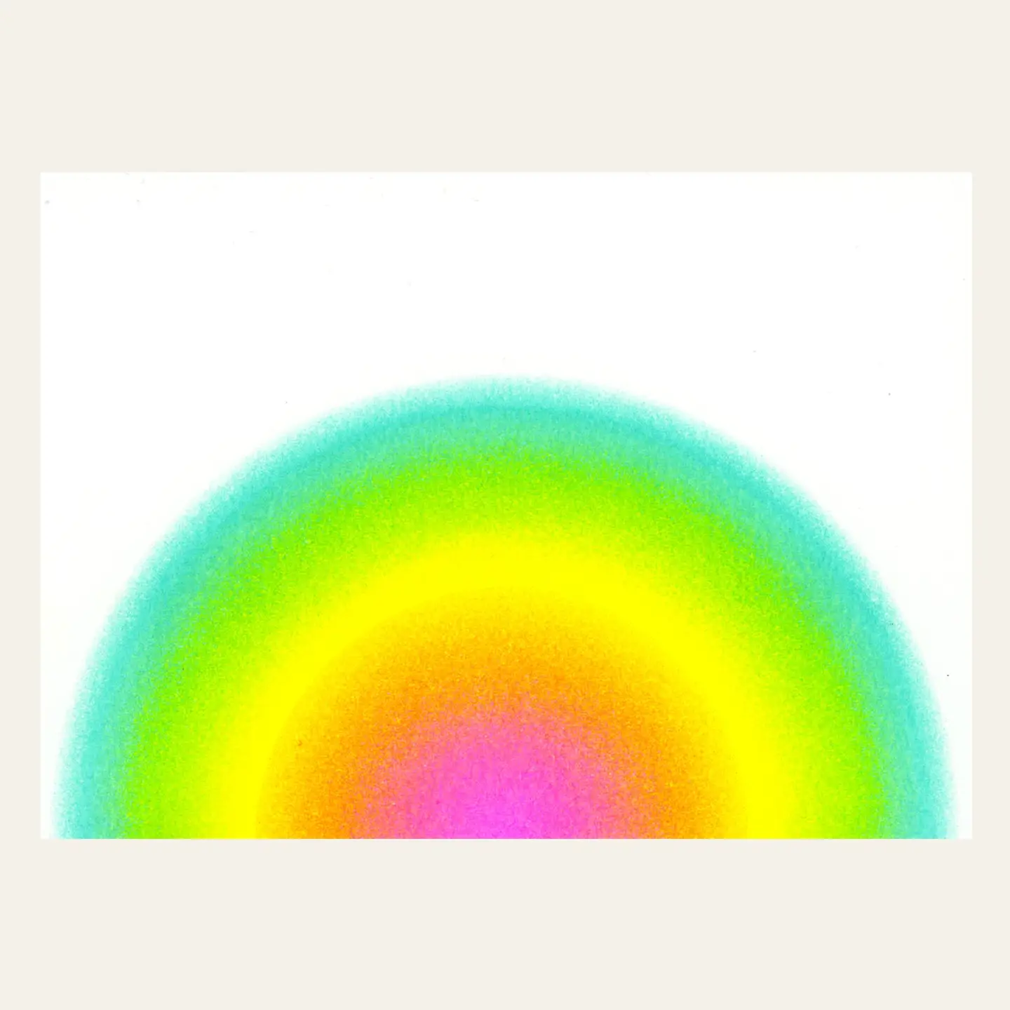 carte postale arc en ciel Herr & Frau Rio