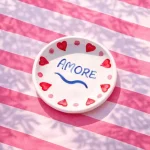 coupelle en céramique Amore coeur par Kult