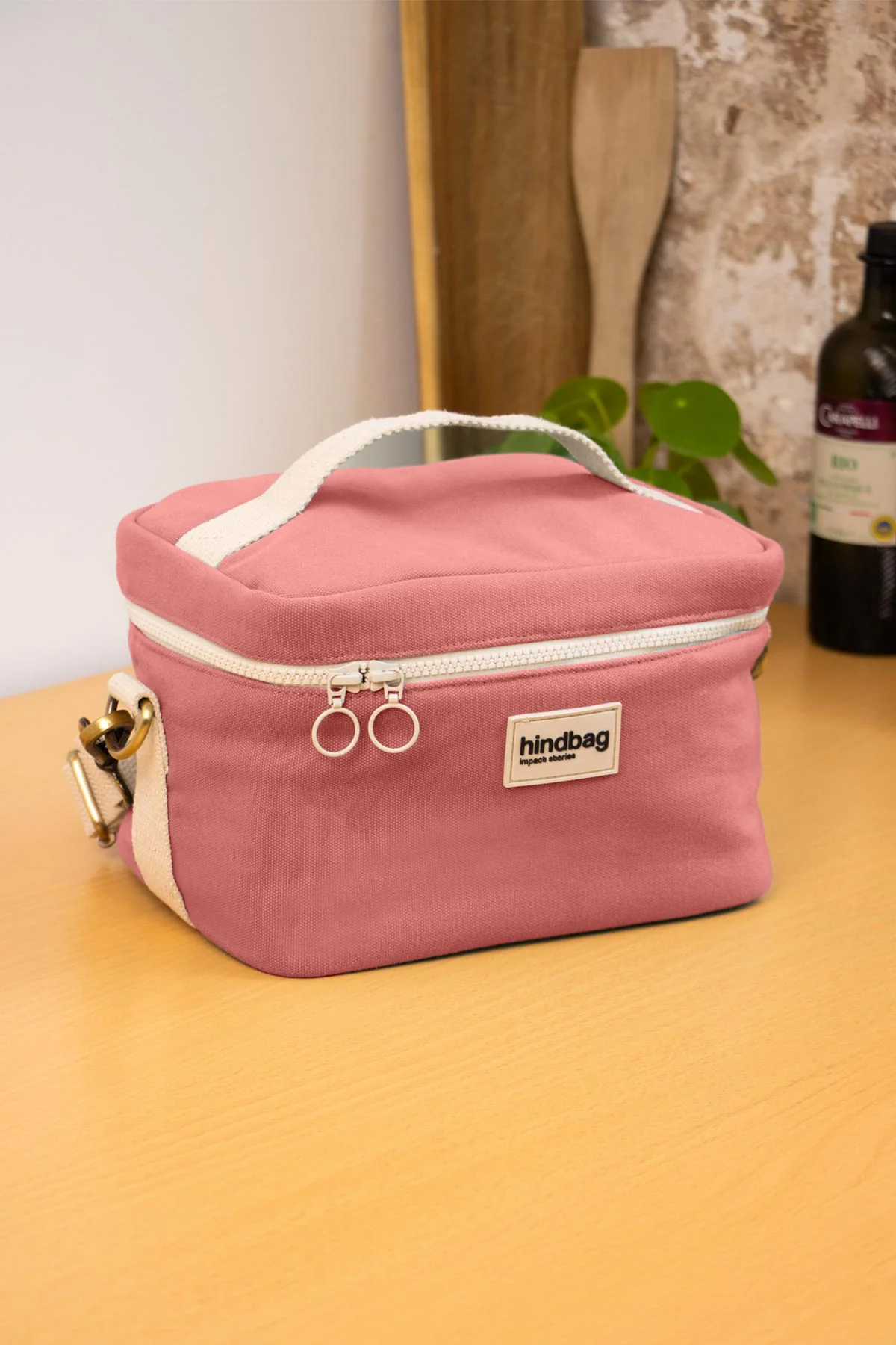 lunchbag-isotherme-rose-hindbag.jpg lunchbag en coton bio rose par Hindbag