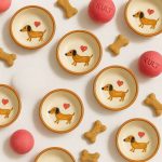 mini bol en céramique Teckel par Kult